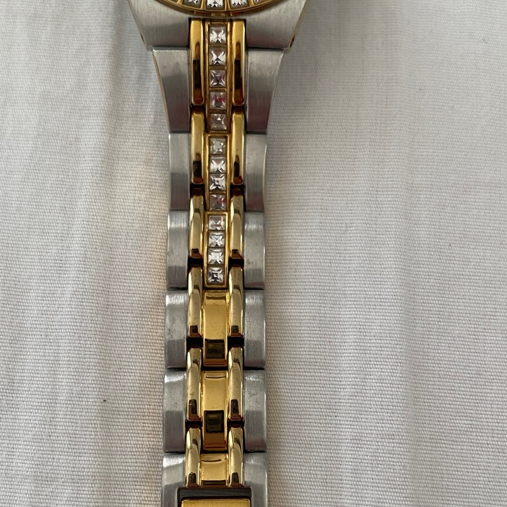 Relic Women's Two-Tone Bracelet Watch & Pink Leather Strap Watch - Picture 4 of 9